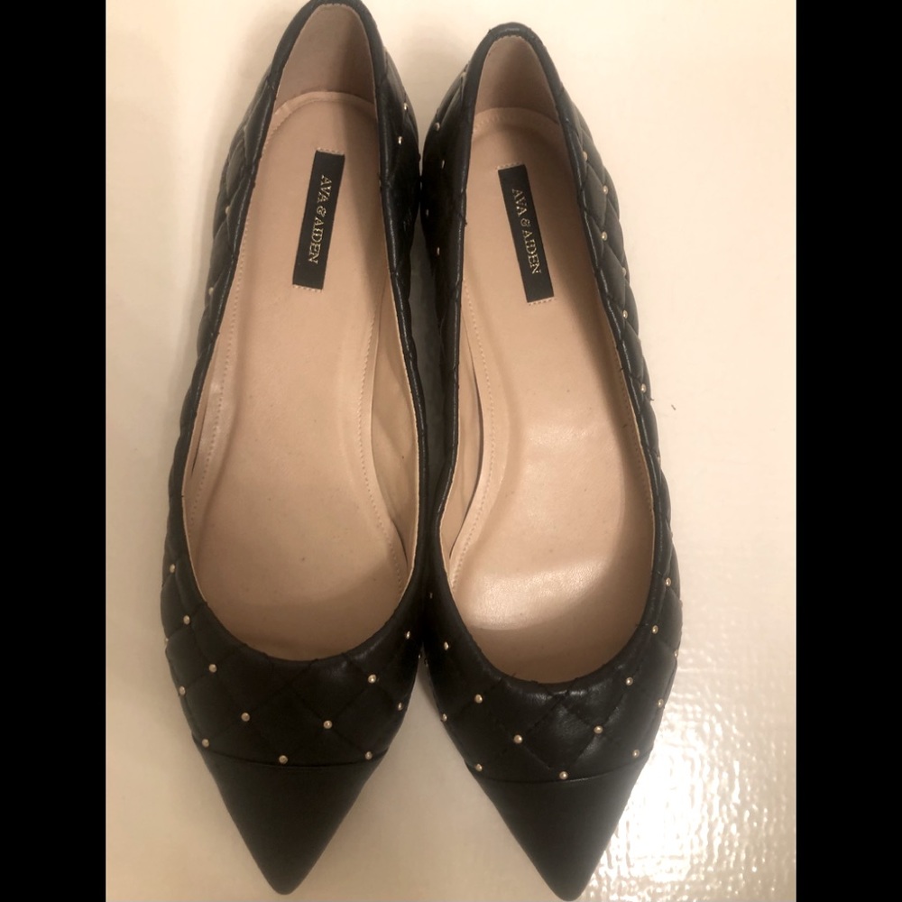 Ava & Aiden quilted flats